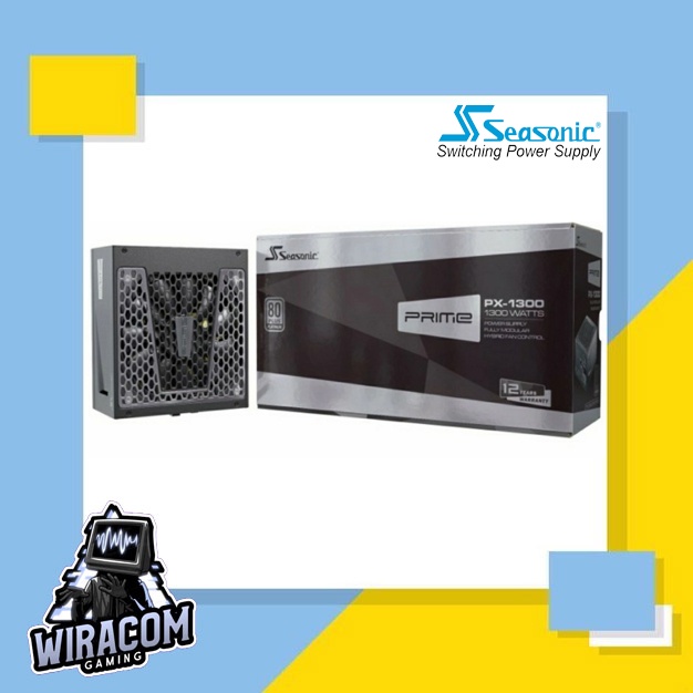 Seasonic PRIME PX-1300 1300W Power Supply Hitam Modular Full