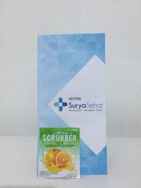Scrubber Vegeta Jeruk  Sachet / Vegeta Herbal Sachet