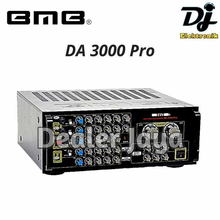 Power Amplifier / Ampli BMB DA 3000 Pro / DA 3000Pro / DA3000Pro