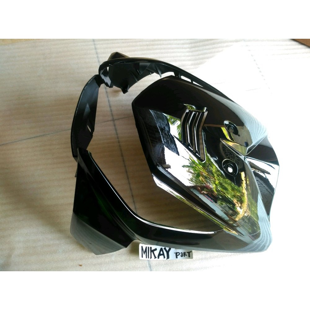 tameng beat karbu hitam kilap ori Limited