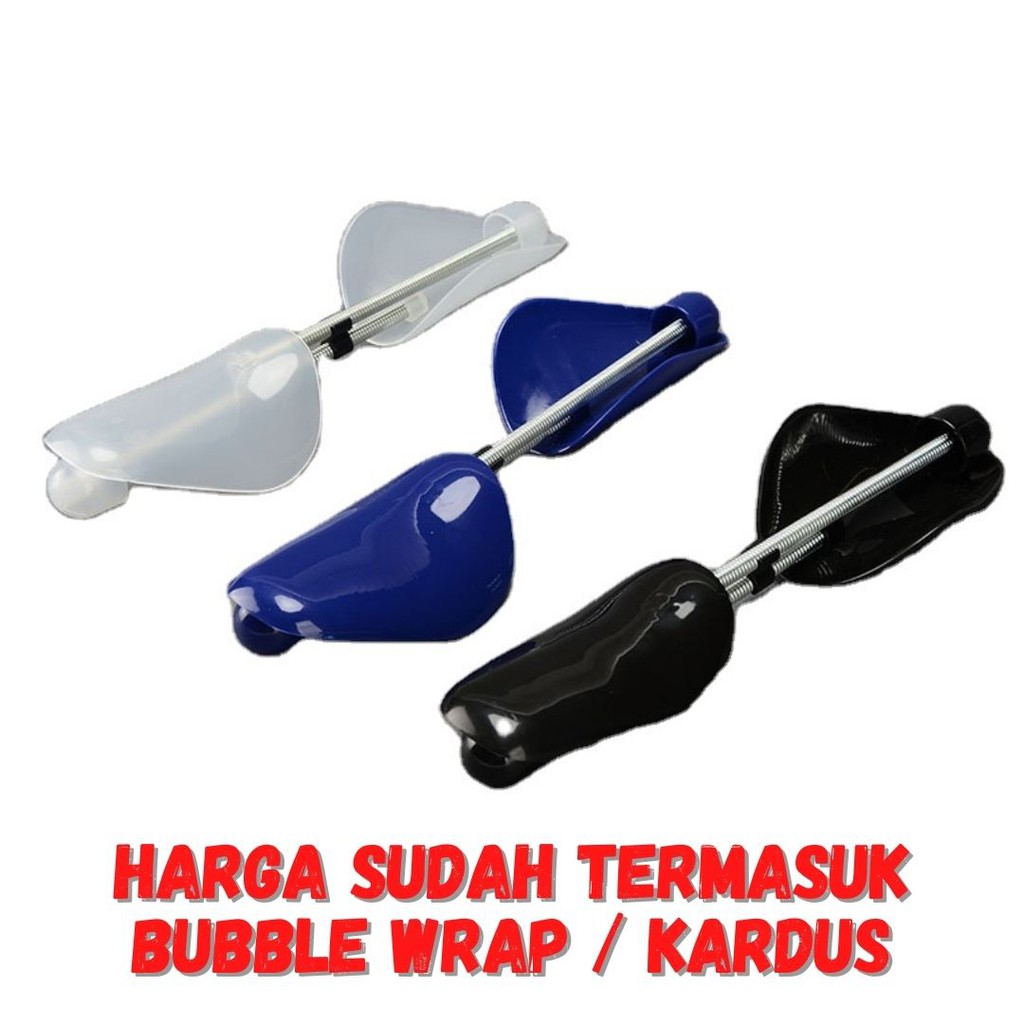 Spring Shoe Tree / Saddle/ Holder / Cetokan Ganjal Sepatu Pembesar Pengasak Holder Shaper