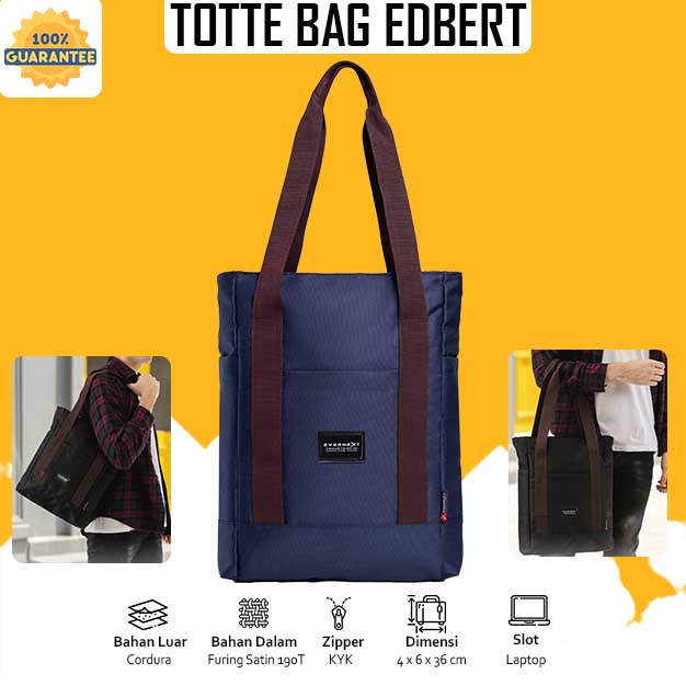 Jual Tas Totebag tote bags Laptop Kuliah Kerja Pria Wanita Distro Tas
