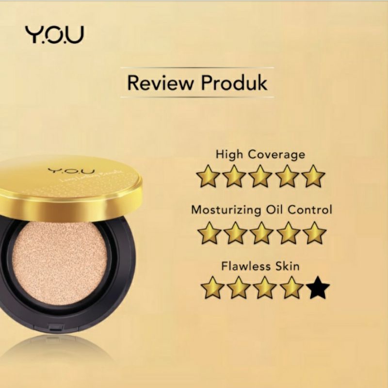 YOU The Gold One Dream Skin Perfect BB Cushion High Coverage / Oil Control