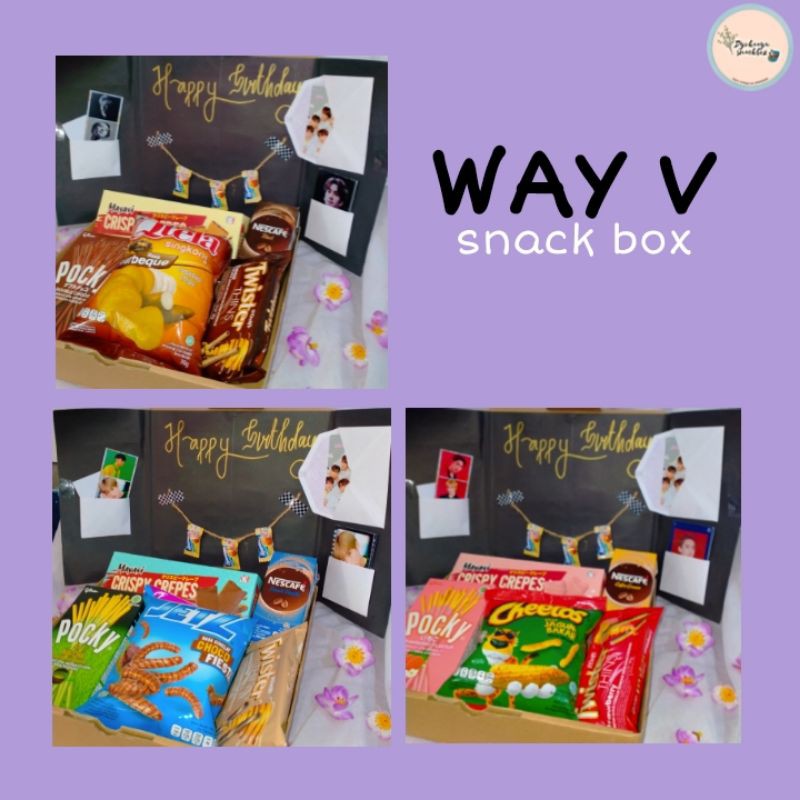 

[WayV] Kpop Snackbox Giftbox Hadiah