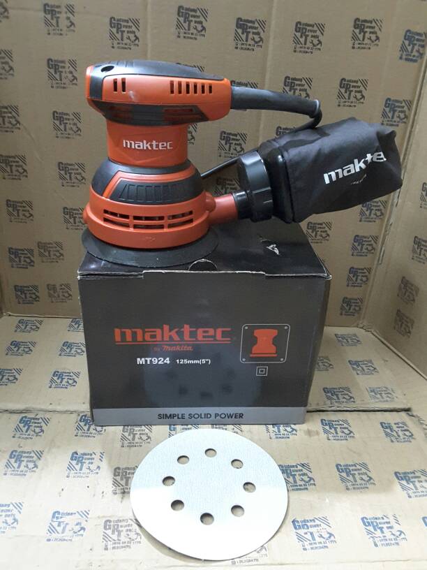Mesin Amplas Orbital Sander Maktec MT924 MT 924