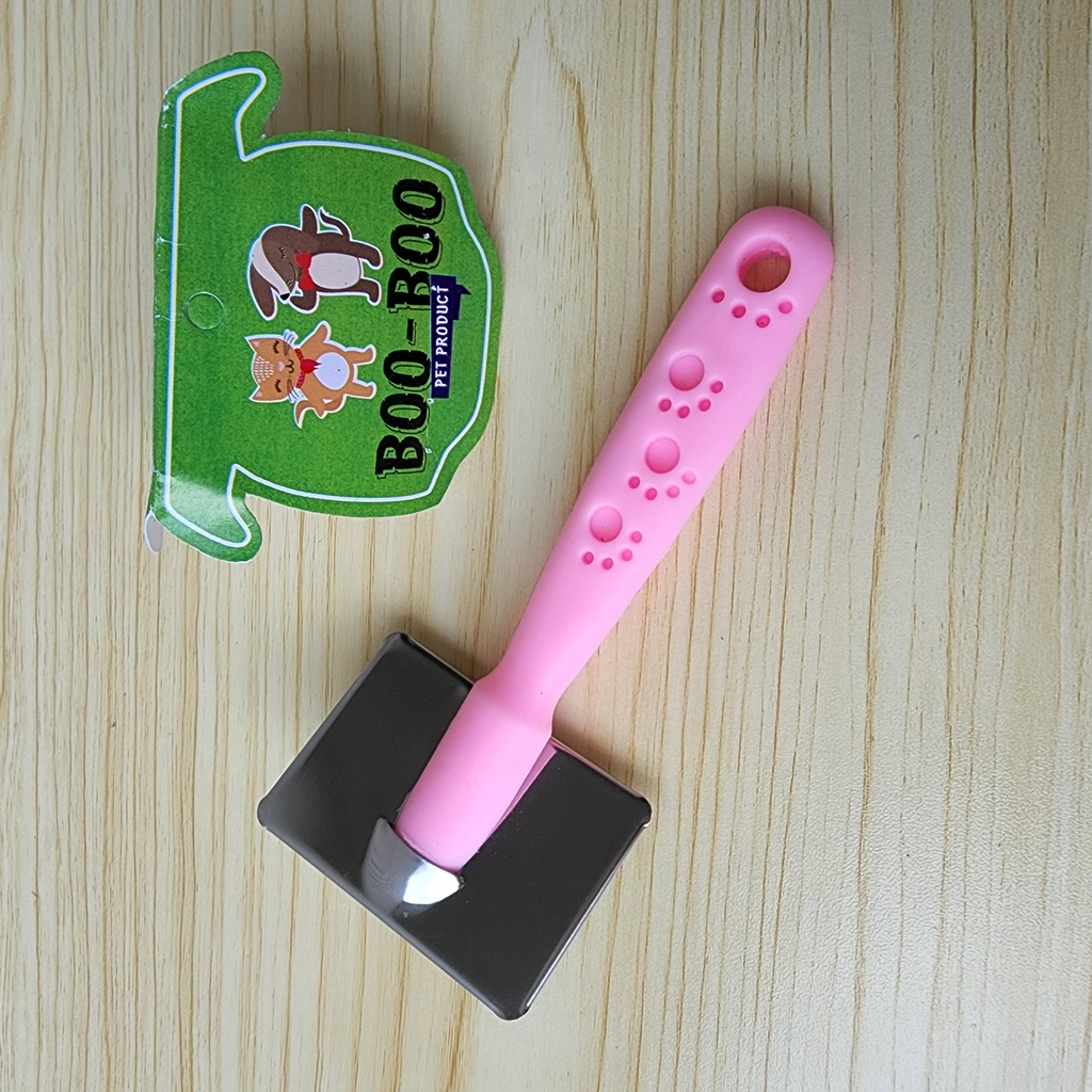 SISIR GROOMING SIKAT BULU RONTOK KUCING ANJING MUSANG KELINCI PET GROOMING BRUSH