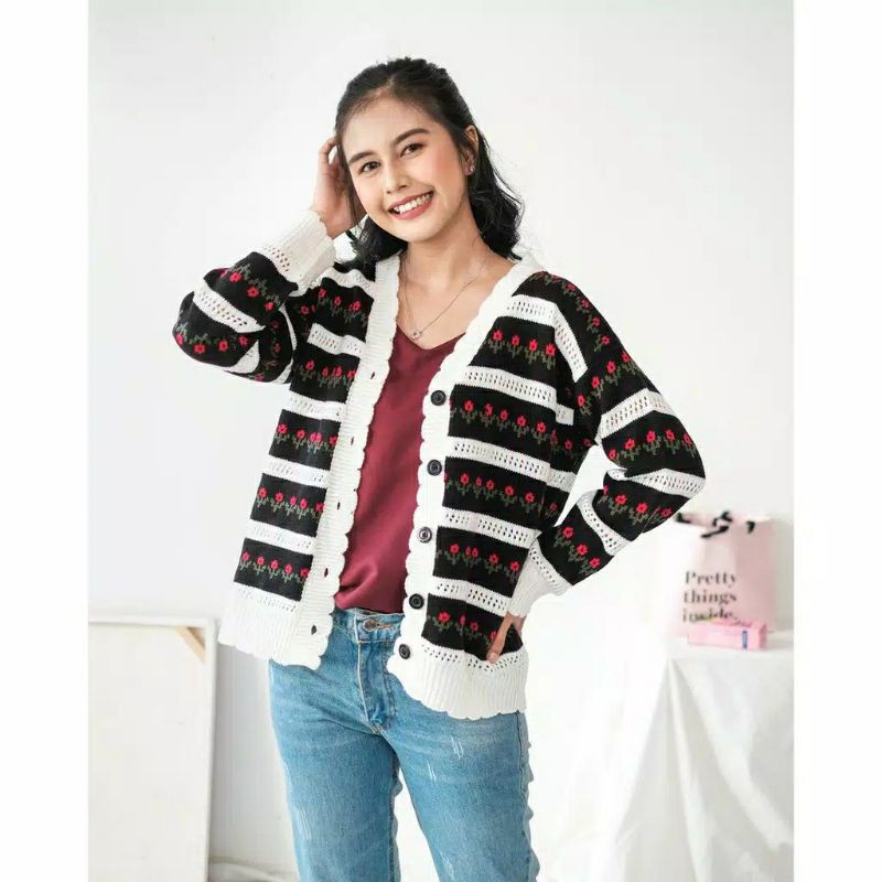 FAWNISHA KNITTED CARDI