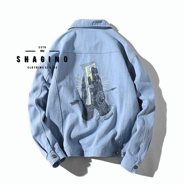 Shagino | Jaket Jeans Terbaru / Jaket Jeans Pria / Jaket Jeans Pria Original / Jaket Jeans Pria Sabl