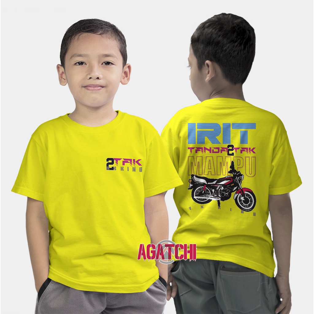 Baju Kaos Atasan Anak Laki-Laki Agatchi Motif King