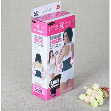 Miss Belt Instant Hourglass Body Shape Korset Pelangsing Perut Instant