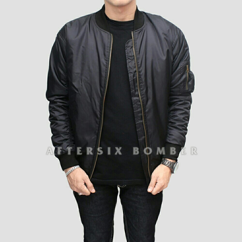 JAKET BOMBER PRIA POLOS/ JAKET BOMBER PRIA ORIGINAL