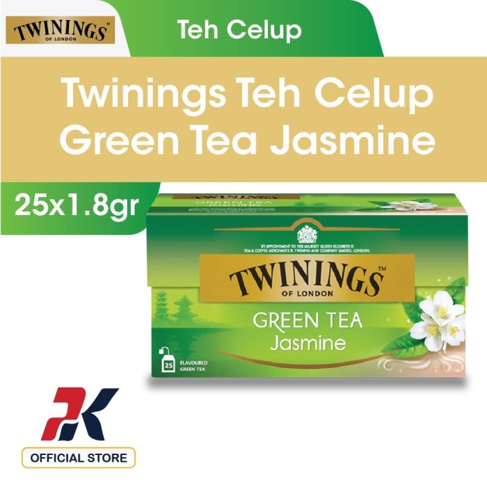 

DISKON - (BISA COD) Twinings Teh Celup Green Tea Jasmine 25x1.8gr