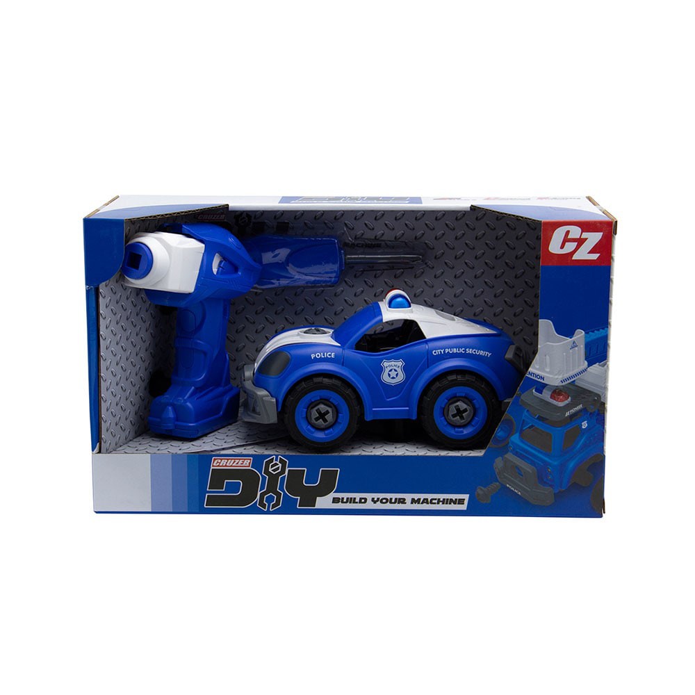 Mainan Mobil Police -  Mainan Anak Cruzer DIY mobil remote kontrol - Produk Original Toys Kingdom