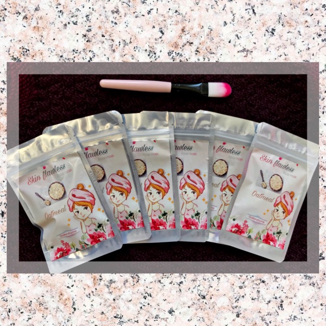 Masker organik oatmeal