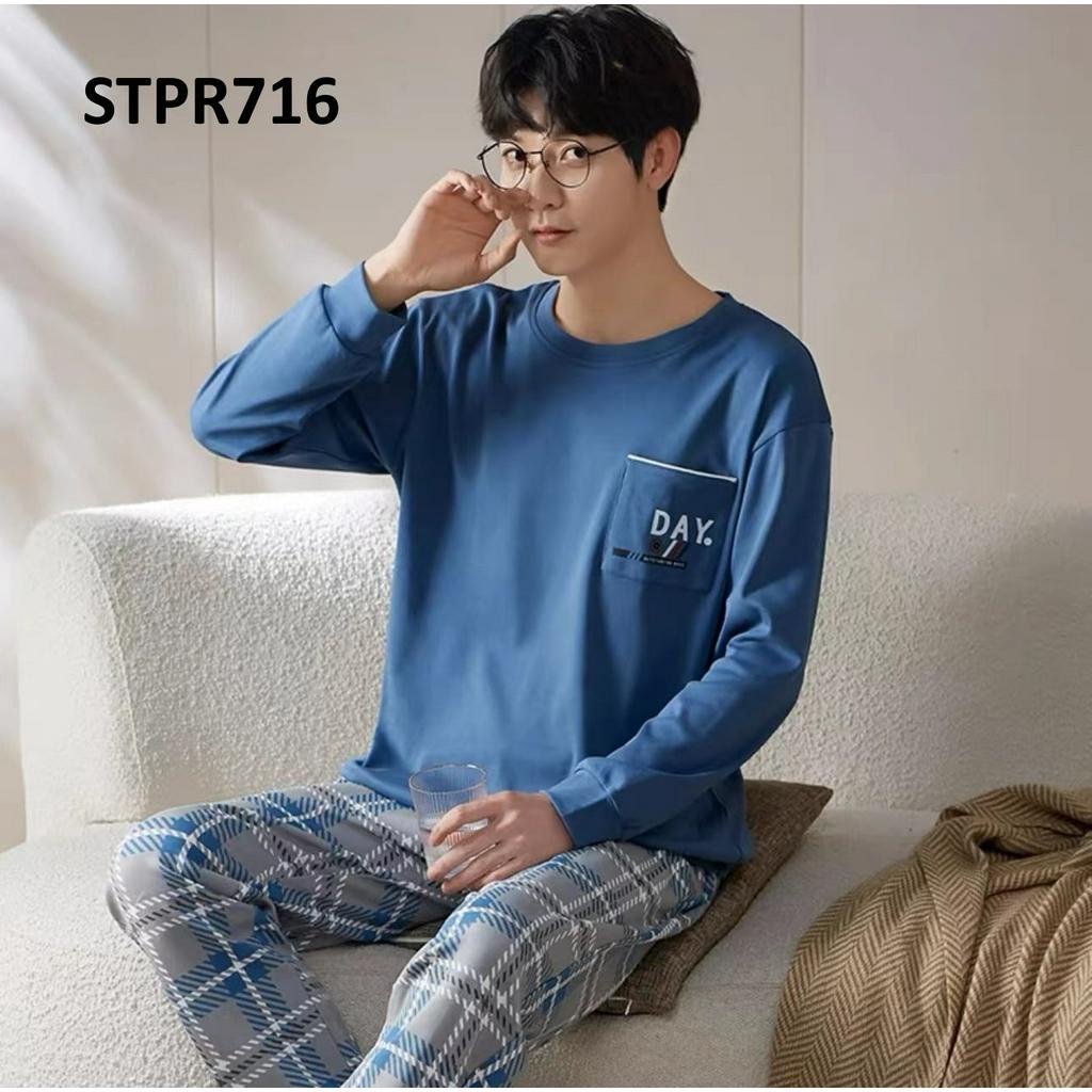 Piyama Pria - Baju Tidur Pria Motif Casual