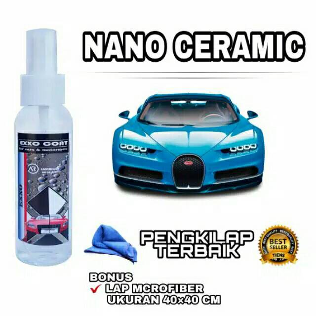 Nano ceramic exxo pengkilap body mobil
