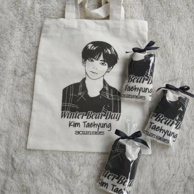 Totebag blacu sablon satu warna