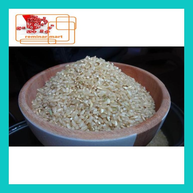 

S0Bers 1 Kg Kaze Brown Rice Beras Jepang Nil Sugar Rendah Karbohidrat Ric0S50B