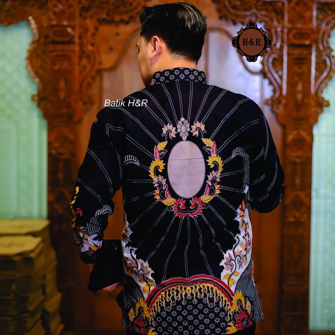 Baju Batik Pria Lengan Panjang Kemeja Batik Pria Batik Premium Kemeja Cowok Batik modern Baju Pria