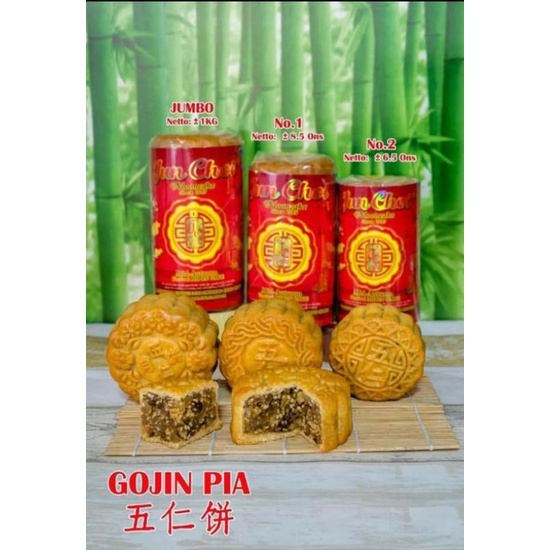 

KUE BULAN MOONCAKE JUN CHOI SINGKAWANG uk.kecil no.2 , GOJIN PIA, TAUSA PIA, TONG CIU PIA