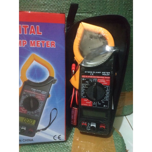 Tang Ampere 1000A/Tang Ampere Digital DT 266/ Digital Clamp Meter