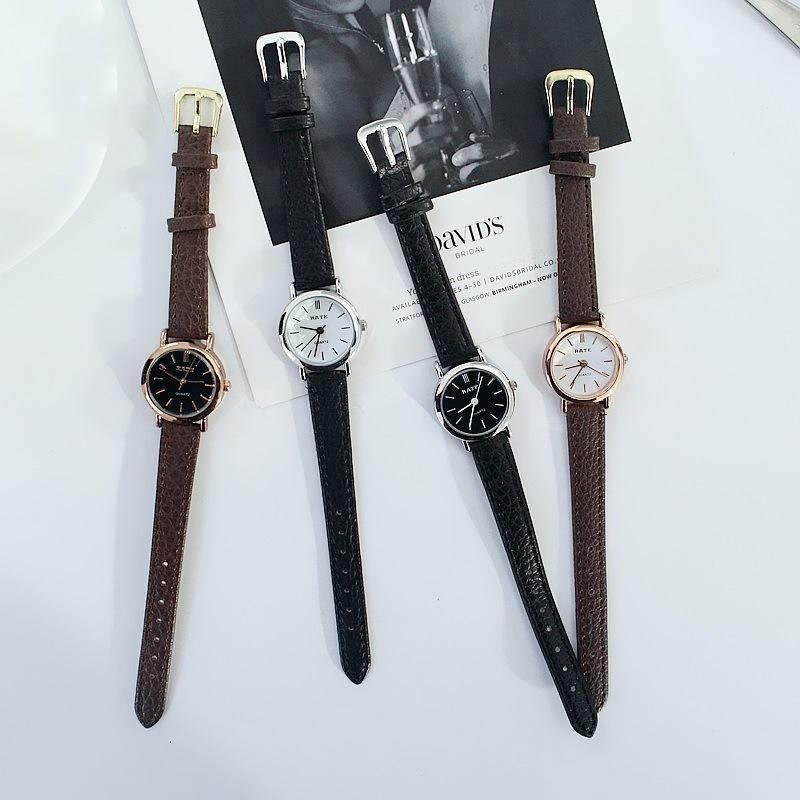 Jam Tangan Analog Wanita Kecil Bulat Bukan Kotak Quartz Simple Strap Pu Korea Import Kekinian Terbaru Terlaris 2022 Harga Grosir Promo Murah Cod Porogapit Id Surabaya