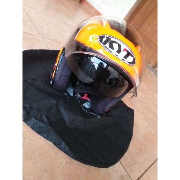 KYT Kyoto Andi Gilang M Double Visor Like New