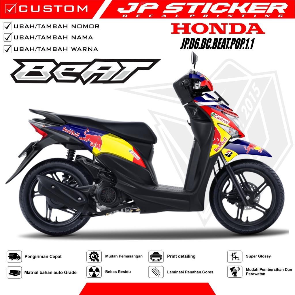 Harga Decal Beat POP Full Body Terbaru November 2021 BigGo Indonesia