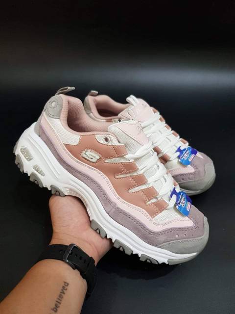 Swpatu Wanita / Skechers / Skechers d'lites 2 Sure thing woman + lengkap box