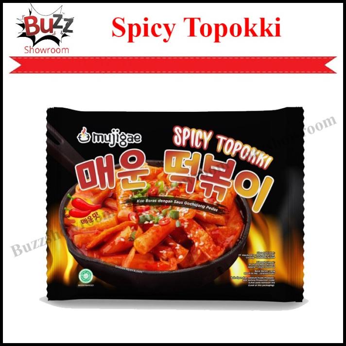 

Mujigae Spicy Topokki Tteokbokki 195Gr Makanan Instant Korea Halal