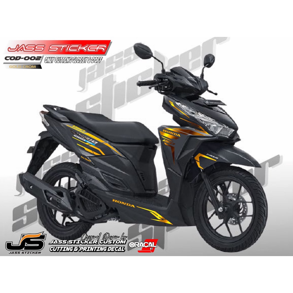(COD) STICKER CUTTING VARIO 125/150 2017 / STIKER STRIPPING VARIO NEW / STRIPING VARIASI VARIO NEW
