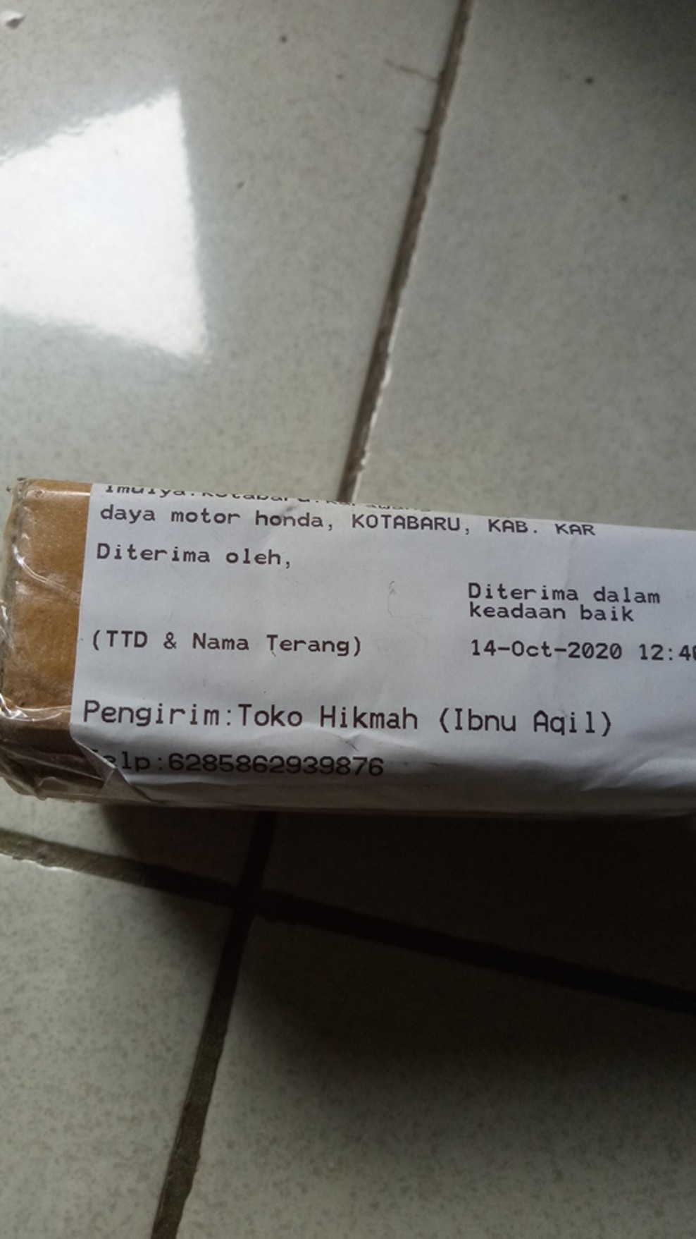 Buhur/menyan Magribi Kotak