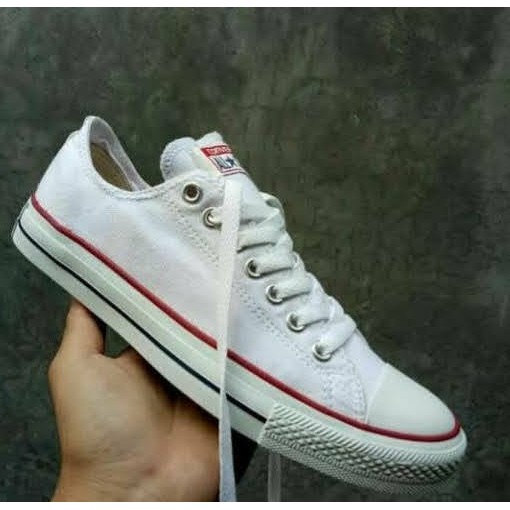 COD  NO BOX sepatu casual loafers converse PUTIH MH