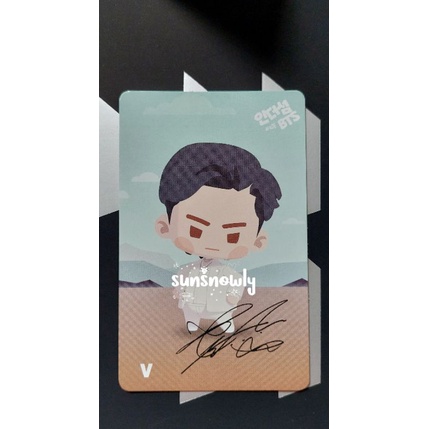 POB BENEFIT PC IN THE SEOM PROOF BTS COMPACT TAEHYUNG V