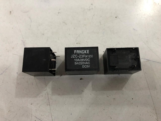 Relay 5v 5 pin Fangke JZC-23F (4123) 10A