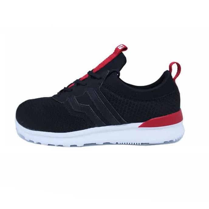 Fashion Way Piero Terraflex Black Red Murah - Hitam, 40