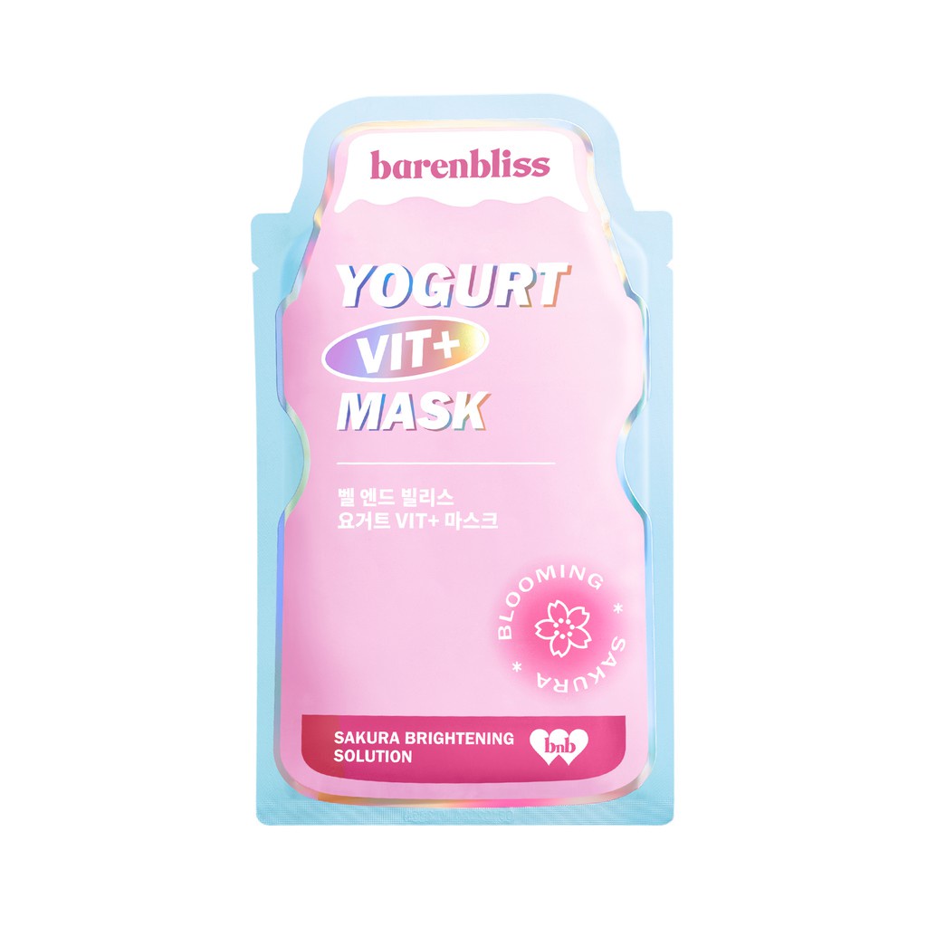 BNB BARENBLISS KOREA Yogurt Vit+ Essence Serum Mask 25mL