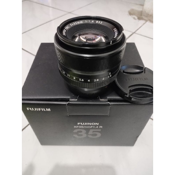 Lensa Fujinon 35mm F1,4 Fullset