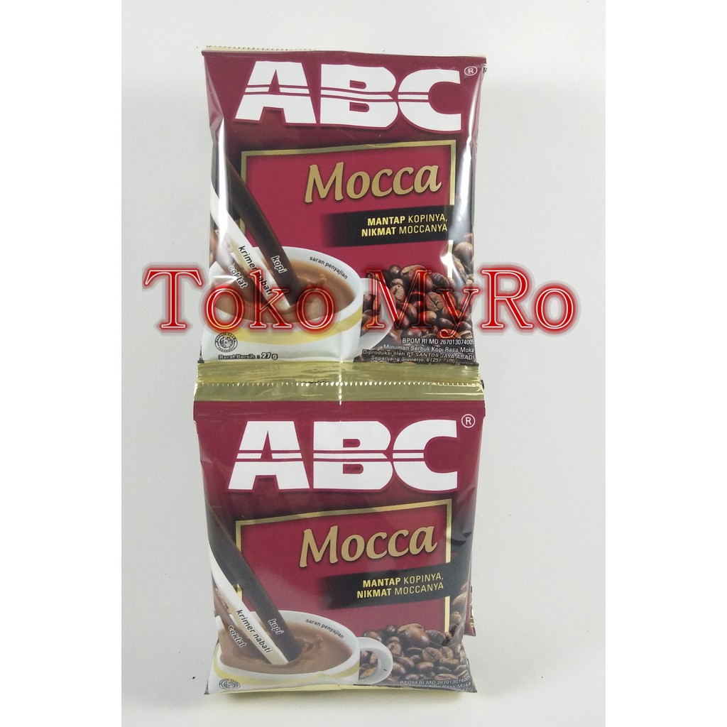 

Kopi ABC Mocca / ABC Moka 10Pcs x 27Gr