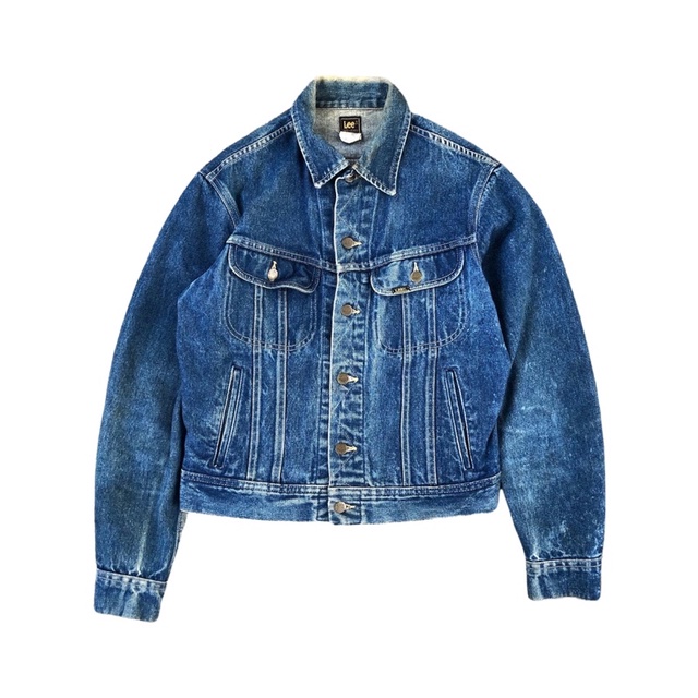 80's Lee PATD 153438 Denim Trucker Jacket