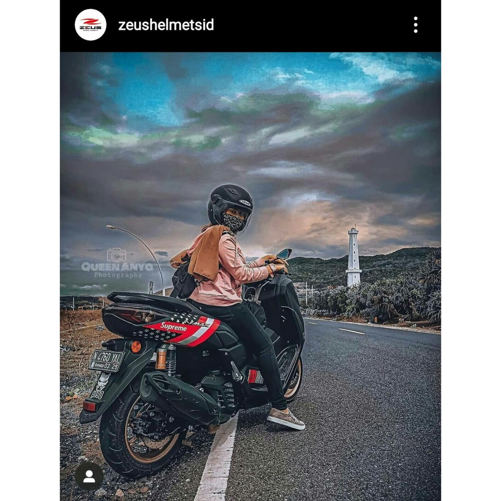 ZEUS ZS-611 MATT BLACK HALF FACE DOUBLE VISOR-2