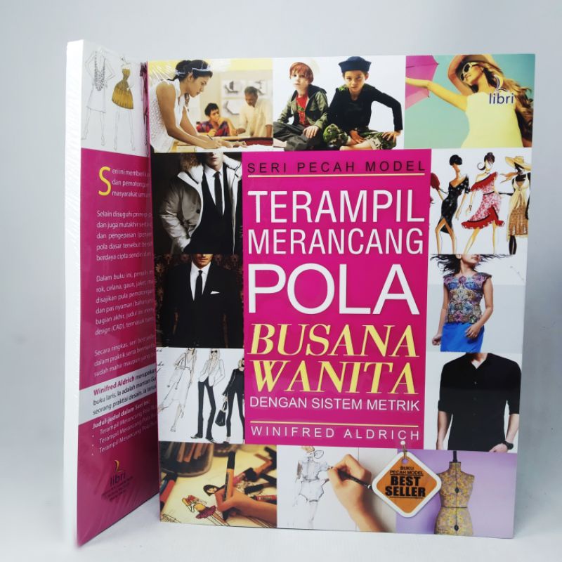 Jual Buku Menjahit - Terampil Merancang Pola Busana Wanita | Shopee ...