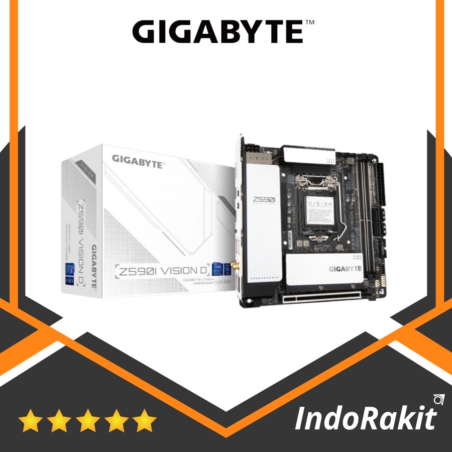 Gigabyte Z590i Vision D Mini itx Thunderbolt 4 - Socket 1200 Intel