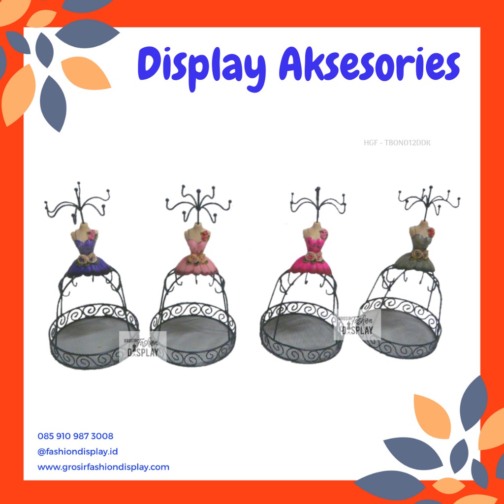 Display Aksesoris Perhiasan/Barbie Display Aklsesoris/Manekin Aksesoris/Display Pajangan DIY Unik-bh