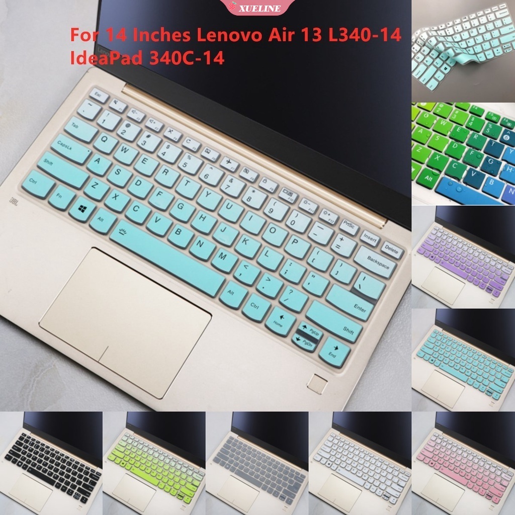 Cover Pelindung Keyboard Laptop Lenovo Air Ideapad 720S 13.3 Bahan Silikon Tipis Lembut Tahan Debu