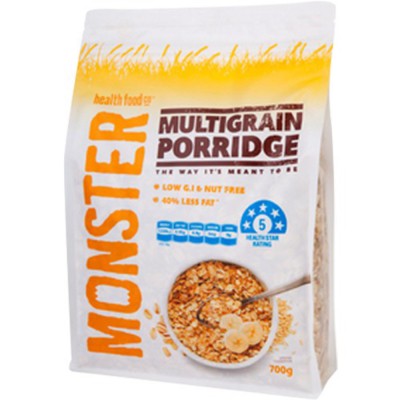 

- Unik Berkualitas Sereal Tropical Sport 700gr Monster Australia Fibre Porridge - Breakfast Muesli