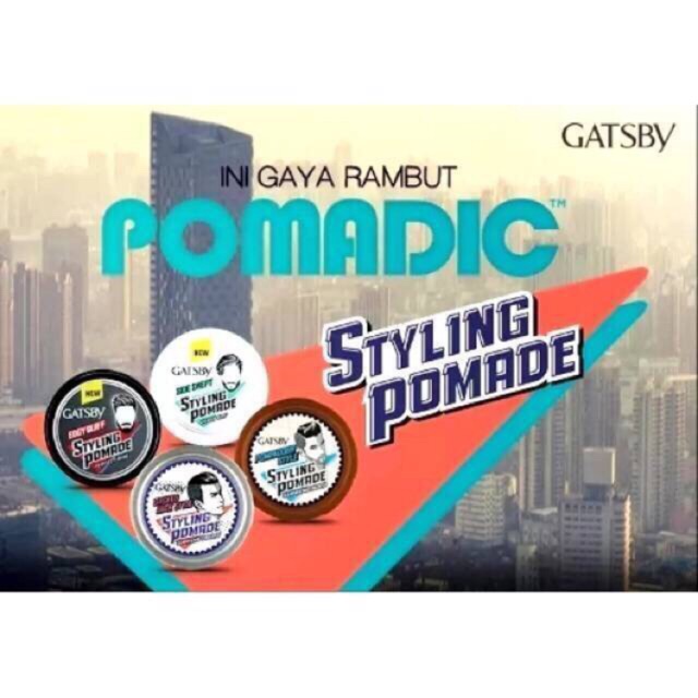 [ Kecil ] Gatsby Styling Pomade 30gr