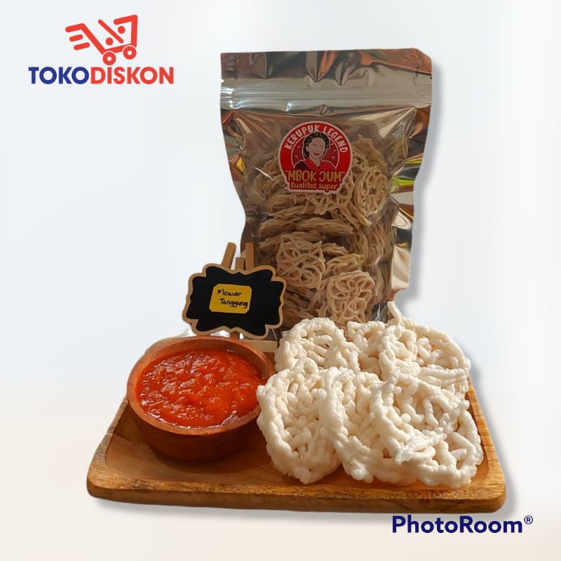 

Kerupuk Mentah Kerupuk Mawar Tanggung - Kualitas Premium