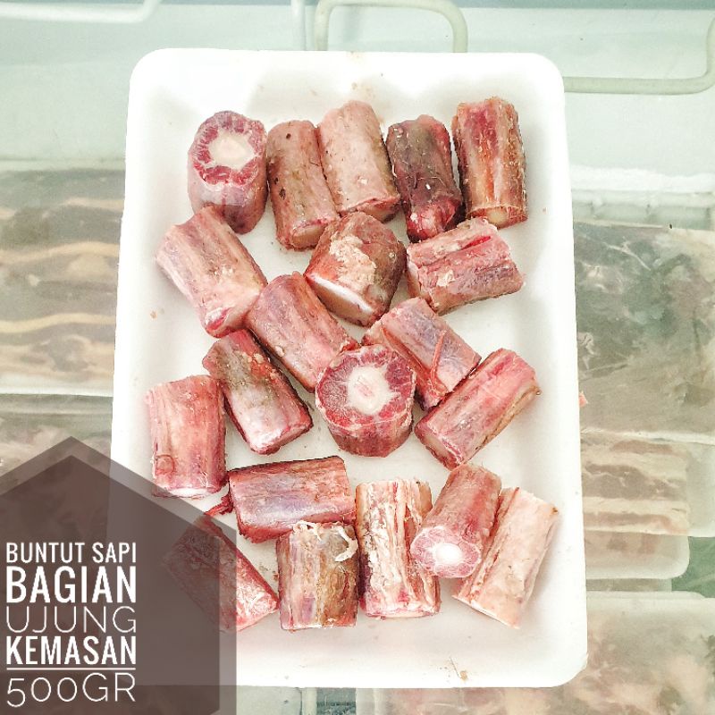 

buntut sapi mini / oxtai sapi / buntut bagian ujung 500gr