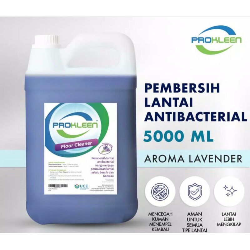 Pembersih Lantai Antibacterial  PROKLEEN Floor Cleaner 5 Liter ORIGINAL